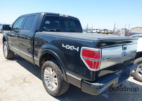 2014 Ford F-150 Platinum from USA, damaged, VIN 1FTFW1EF0EFB46284